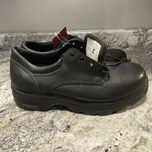 Thorogood Shoes Plain Toe Oxford Safety Toe Union‎ USA Made Boots Size 10 M New main image 7